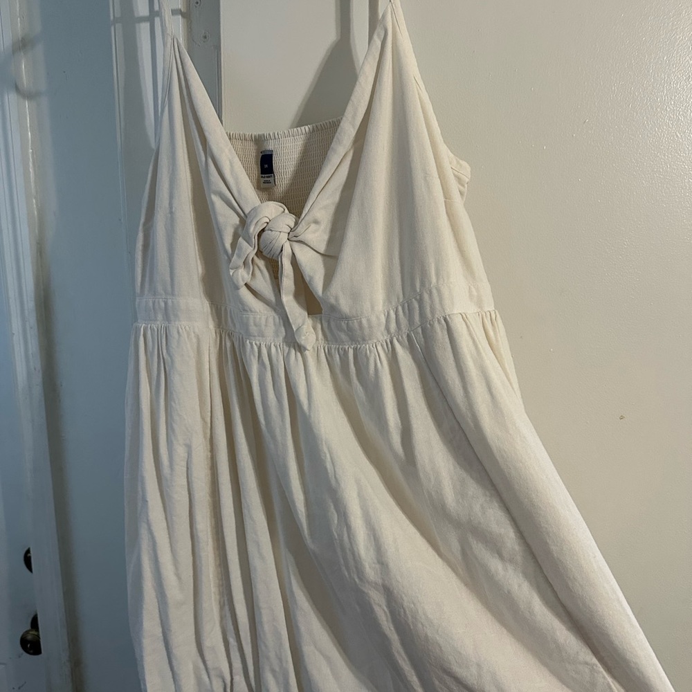 Old Navy White Casual Dress